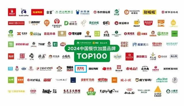 连续5年！蛙来哒再次入选“中国餐饮加盟品牌TOP100”榜(图1)